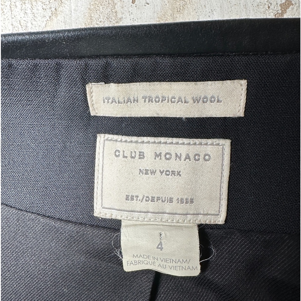 Club Monaco Jacket - Black Size 4 - Picture 6 of 8